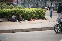 Some street children discovered by the NGO