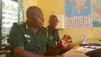 Peter Claver Nantou, VR Commander of the Ghana Immigration Service