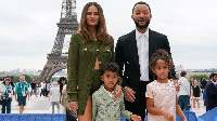 Chrissy Teigen and her family