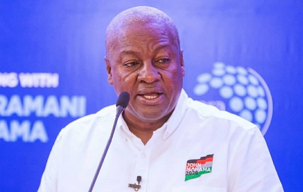 Former President John Dramani Mahama