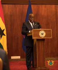 The President of Ghana, Nana Addo Dankwa Akufo-Addo