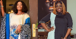 Musician Mzbel and Tracy Boakye