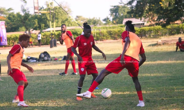 Hearts of Oak prepping ahead of Medeama clash