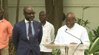 The announcement was made during the presentation of letters of credence on Monday, June 24