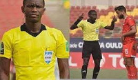 Senegalese FIFA referee Adalbert Diouf