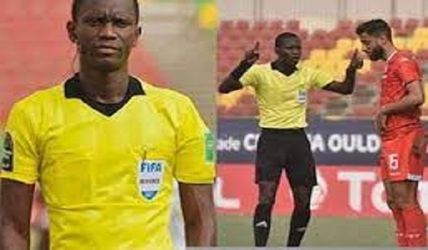 Senegalese FIFA referee Adalbert Diouf