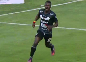 Ghanaian striker Francis Afriyie