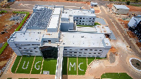 A view of the University of Ghana Medical Center