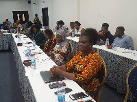 Stakeholders at the review meeting on ending child marriage