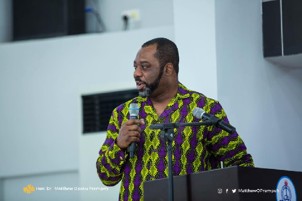 Dr Matthew Opoku Prempeh, Minister of Education