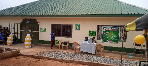 Opening of the health facility which was gifted to the constituents