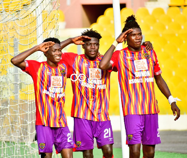 It was sweet victory for Hearts of Oak