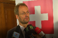 Ambassador of Switzerland to Ghana, Philipp Stalder