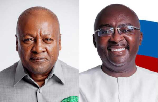 Mahama and Bawumia