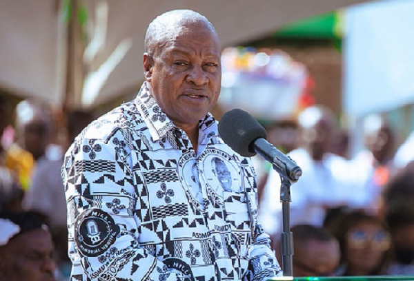 Former president, John Dramani Mahama