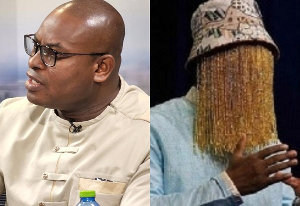 Richard Ahiagbah (left), Anas Aremeyaw Anas (right)