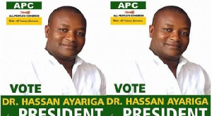 Hassan Ayariga, Presidential candidate for APC