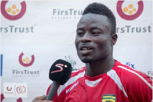 Kotoko striker Kwame Boateng