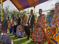 Some dignitaries present at the ceremony