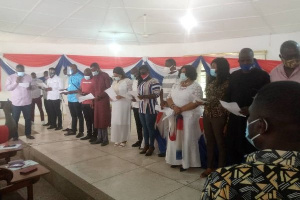 The New Patriotic Party has inaugurated a 29-member Volta Region Campaign Team