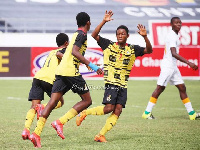 The Black Starlets scored a late goal