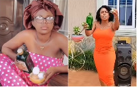 Singr Mzbel and Afia Schwarzenegger