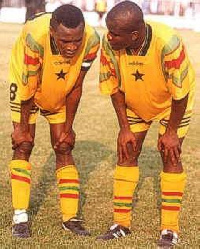 CK Akonnor and Sammy Kuffour played for the Black Stars