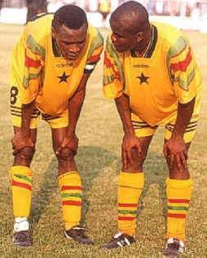 CK Akonnor and Sammy Kuffour played for the Black Stars