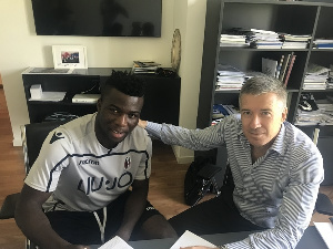 Godfred Donsah will be with the Italian outfit till 2022