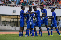 Real Tamale United players