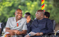 Dr Mathew Opoku Prempeh and Dr Bawumia