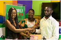 The donation was done on behalf of Asamoah Gyan