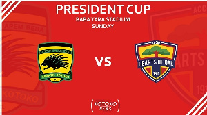 Kotoko are the record winners of the FA Cup with five trophies