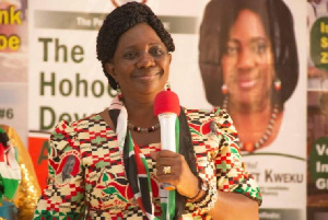 NDC Parliamentary Candidate for Hohoe Constituency, Professor Margaret Kweku