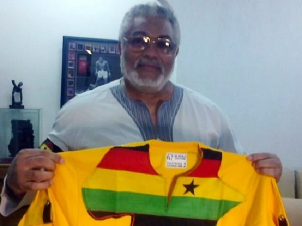 Former President, Jerry John Rawlings