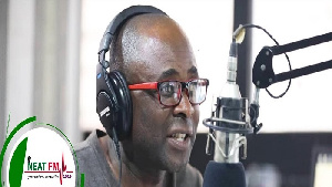 Kwasi Aboagye, host of Peace FM's Entertainment Review