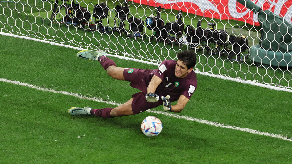 Morocco goalkeeper Yassine Bono