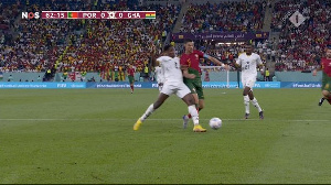 Replay shows Salisu got the ball before Ronaldo