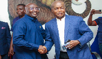 Bawumia and NPP chairman Stephen Ntim