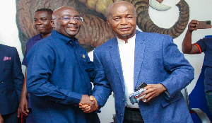 Bawumia and NPP chairman Stephen Ntim