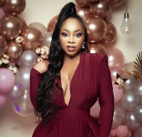 Ghanaian socialite,  Moesha Bodoung