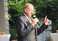 Netherlands Ambassador to Ghana, Ron Strikker