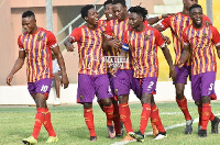 Hearts of Oak equalized after going down