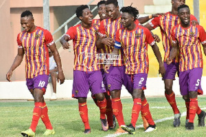 Accra Hearts of Oak won their match against Bechem United