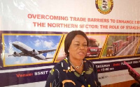 Mrs Naa Densua Aryeetey, Head of Shippers Services & Trade Facilitation (GSA)