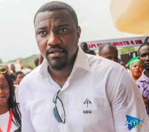 Aspiring NDC parliamentary candidate for the Ayawaso West Wuogon Constituency, John Dumelo