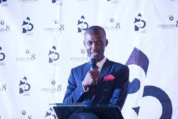 William Y. Ansah, author; CEO of Origin8