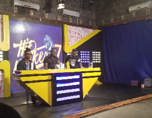 Judges at auditions for MTN HITMAKER season 7