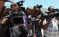 File photo: Some pressmen covering an assignment