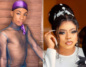 Nigerian crossdressers, James Brown and Bobrisky